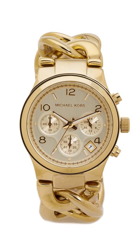 michael kors gold twist watch|original Michael Kors watches.